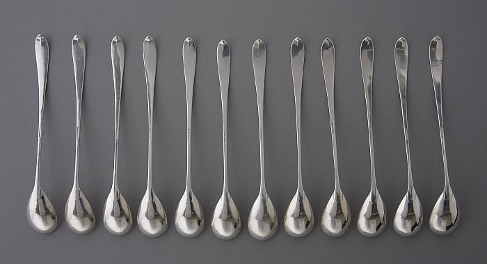 Twelve Iced Beverage Spoons Slider Image 4